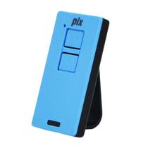 Controle Portão Alarme Cerca Elétrica 2 Canais Tx Pix 433,92mhz Code Learn Garen Ppa Rcg Seg Azul