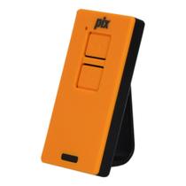 Controle Portão Alarme Cerca Elétrica 2 Canais Tx Pix 433,92mhz Code Learn Garen Ppa Rcg Seg Laranja