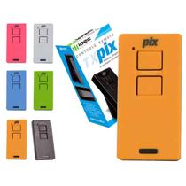 Controle Portão Alarme Cerca Tx Pix 2 botões 433,92mhz Garen Ppa Rcg Seg