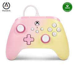 Controle PowerA Advantage com Fio para Xbox Series X|S - Rosa