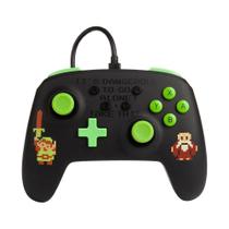 Controle PowerA Wired (Com Fio) - Retro Zelda - Switch