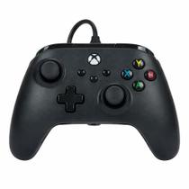 Controle PowerA Xbox Com Fio Preto USB 3m PC Xbox Series X S One Licenciado Oficial Headset P2