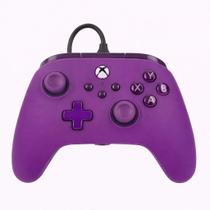 Controle PowerA Xbox Com Fio Roxo Advantage USB 3m PC Series X S One Licenciado Oficial P2