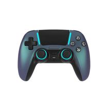 Controle Pro Sem Fio ASRVA Chrome Blue para PS5 com 4 Botões Traseiros