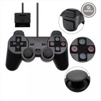 Controle PS2 com Fio de 1,5m com Ergonomia e Precisão