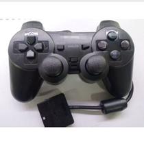 Controle ps2 preto com fio envio 24h.