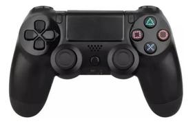 Controle Ps4 Preto Com Bluetooth Para Pc E Playstation 4 - Joystick