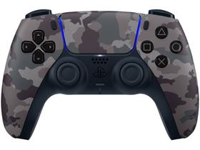 Controle PS5 sem fio DualSense Sony Camuflado Cinza CFI-ZCT1W