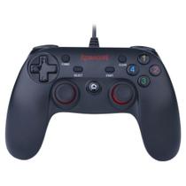 Controle Redragon Saturn PC/PS3 Preto Fosco/Vermelho - G807