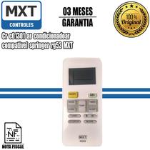 Controle Remoo Ar condicionadoar Cr c01301 compativel springer Rg52 MXT