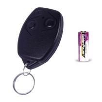 Controle Remoto 2 Canais Portão Eletronico Basculante Deslizante Rossi Dz3 Dz4 Dz Nano Att 433mhz Preto