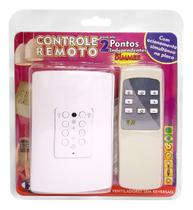 Controle Remoto 2x1 5VEL Dimmer Ventilador Parede/Iluminação - PW
