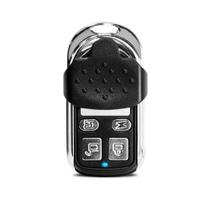 Controle Remoto 4 Canais 433,92mhz Code Learn Cromado Chaveiro Capa de Proteção