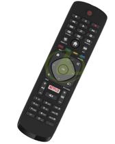 Controle Remoto 8049 Repõe Philips 55pug6513/78 58pug6513 58pug6513/78 32phg5813/78 Tecla Netflix - Replacement