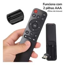 Controle Remoto Air Mouse USB Universal 2.4GHz Smart TV PC DISPOSITIVOS Android EM GERAL