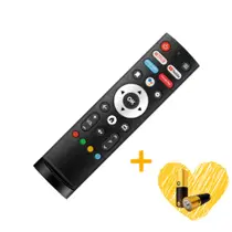 Controle Remoto Aiwa Tv 32" 43" 50" Android Compativel Reposição Com Pilhas