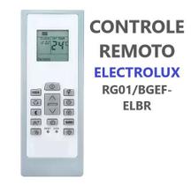 Controle remoto ar condicionado electrolux rg01/bgef-elbr -7071 -1314 - FBG