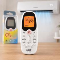 Controle Remoto Ar Condicionado Komeco Compatível SKY-7050 Display Digital
