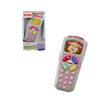 Controle Remoto Cachorrinha Rosa Educativo - Fisher Price