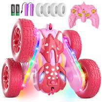 Controle remoto Car Terucle Pink Stunt 360 Rotating para menina