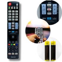 Controle Remoto com Pilhas Compatível Com TVs 3D LX9500 LE8500 LEX9 LEX8 42LB6500 60LB6500