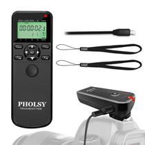 Controle remoto com temporizador de obturador PHOLSY S8 para câmeras Sony Controle remoto com temporizador de obturador PHOLSY S8 para câmeras Sony