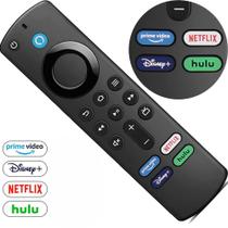Controle Remoto Comando de Voz Para Amazon Fire TV Stick e Stick 4k - Substitui o Modelo Original