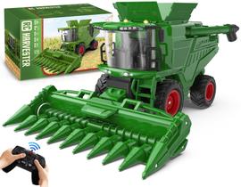 Controle remoto Combine Harvester Tractor Toy Uarzt 2025