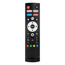 Controle Remoto Compatível Aiwa Smart TV Android 32 43 50 AWS TV 50 BL 02 A Com Pilhas AAA