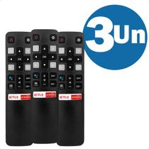 Controle Remoto Compatível Com Android Tv Tcl Smart Netflix GloboPlay Kit 3 Controle Remoto Compatível Com Android Tv Tcl Smart Netflix GloboPlay Kit 3