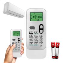 Controle Remoto Compatível Com Ar Condicionado Consul Inverter Frio Com Pilhas Controle Remoto Compatível Com Ar Condicionado Consul Inverter Frio Com Pilhas