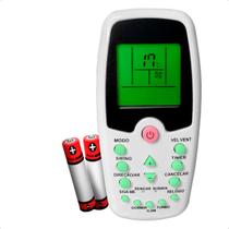 Controle Remoto Compatível com Ar Condicionado Komeco Split Linha Inverter com Pilha Controle Remoto Compatível com Ar Condicionado Komeco Split Linha Inverter com Pilha