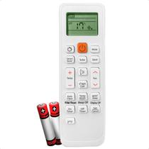 Controle Remoto Compatível Com Ar Condicionado Samsung AR09HPSUAWQ AZ E Pilhas Controle Remoto Compatível Com Ar Condicionado Samsung AR09HPSUAWQ AZ E Pilhas