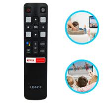 Controle Remoto Compatível Com LE7410 Smart Tv Tcl Rápido - Lelong