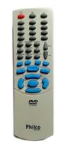 Controle remoto compatível com Philco DVD DVP 100/101 CR 2294 SKY 7591