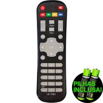 Controle remoto compativel com receptor CS1 Phantom TV com pilhas - LelongSky