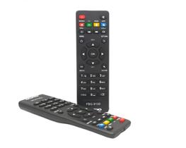 Controle Remoto Compatível com Receptor de TV Box Aquario Smart STV-2000 4K FBG-9100