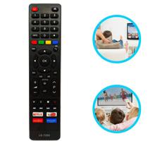 Controle Remoto Compatível Com Smart Tv 4k LE7250 / SK9028 E Outros