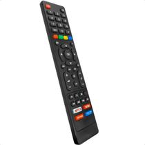 Controle Remoto Compatível Com Smart TV Philco 4K Led Lcd Uhd Netflix YouTube