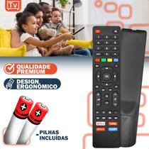 Controle Remoto Compatível Com Smart Tv Philco 4k Netflix