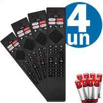 Controle Remoto Compatível com Smart TV Philips Ambilight Modelo PUG7408 Netflix YouTube Prime Video