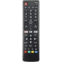 Controle Remoto Compatível Com Smart TV TODOS os Modelos LCD, LED, Plasma Com Teclas Netflix, Prime
