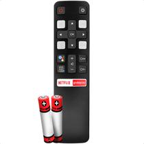 Controle Remoto Compatível com TCL Smart TV Modelo P8M S6500 com Comando de Voz Controle Remoto Compatível com TCL Smart TV Modelo P8M S6500 com Comando de Voz
