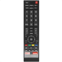 Controle Remoto Compatível com Toshiba TV Netflix Youtube com Pilha