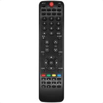 Controle Remoto Compatível com TV HBuster 32L05HD 42L05FD LCD Pilhas