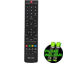 Controle Remoto Compatível com TV Hbuster h-buster HBTV-32L05HD e HBTV-42L05FD