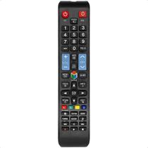 Controle Remoto Compatível com TV LED Smart AA5900808A Preto Pilhas Inclusas Controle Remoto Compatível com TV LED Smart AA5900808A Preto Pilhas Inclusas