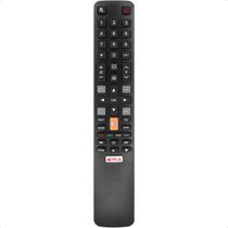 Controle Remoto Compatível com TV LED TCL L32S4900S Preto com Netflix e Globoplay Controle Remoto Compatível com TV LED TCL L32S4900S Preto com Netflix e Globoplay