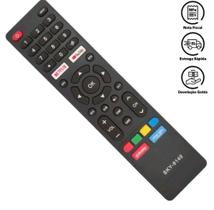 Controle Remoto Compatível Com Tv Multilaser Smart 42 E 43 Televisão Novo - trs