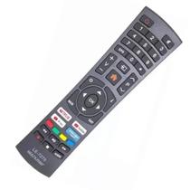 Controle Remoto Compatível com TV Multilaser Smart 4k Ti026 Netflix YouTube Kids SKY-9196 LE-7278